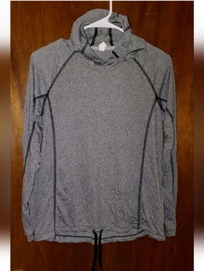 Under Armour Threadborne Gray Lightweight Hoodie Pullover Sz Small